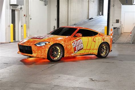 Slim Jim promotional car stolen in California is recovered outside Chicago-area hotel